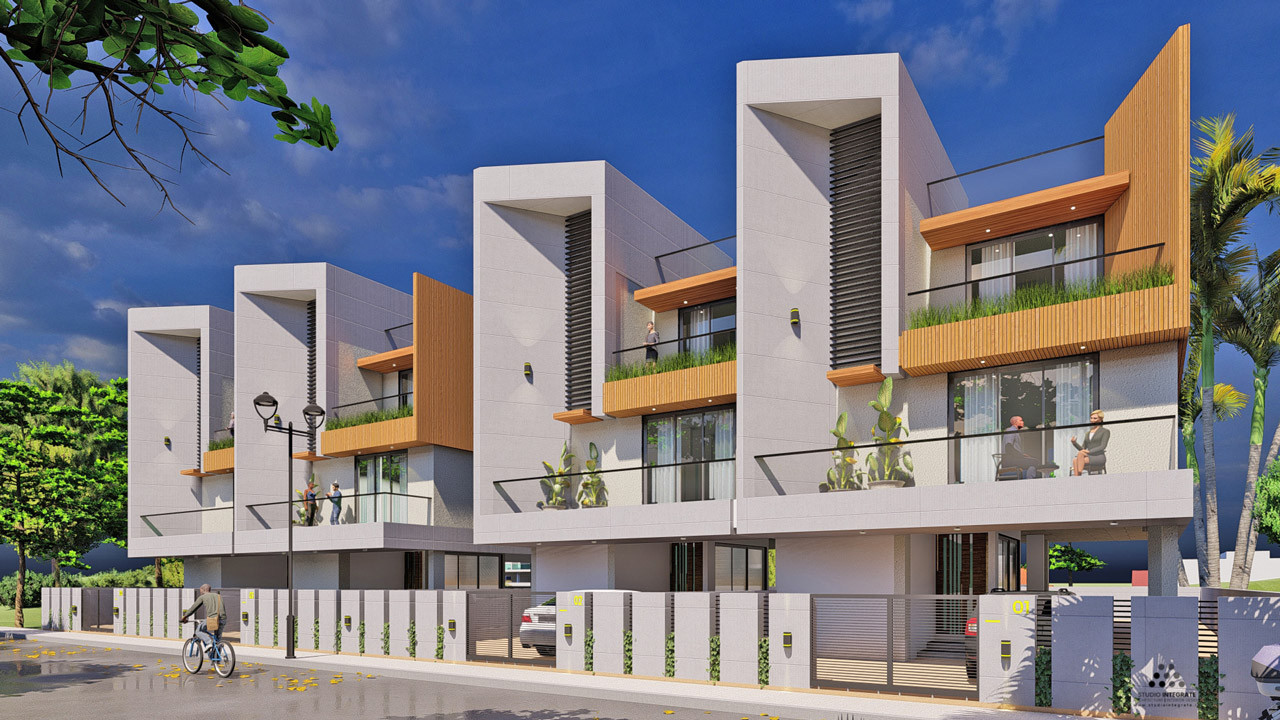3BHK New Row House Near Satara Police Station